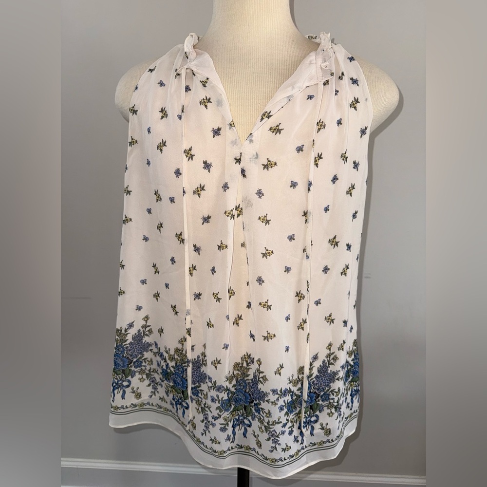 Max Studio Floral Blouse